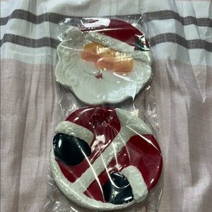Ganz Santa Claus Ceramic Coasters NEW